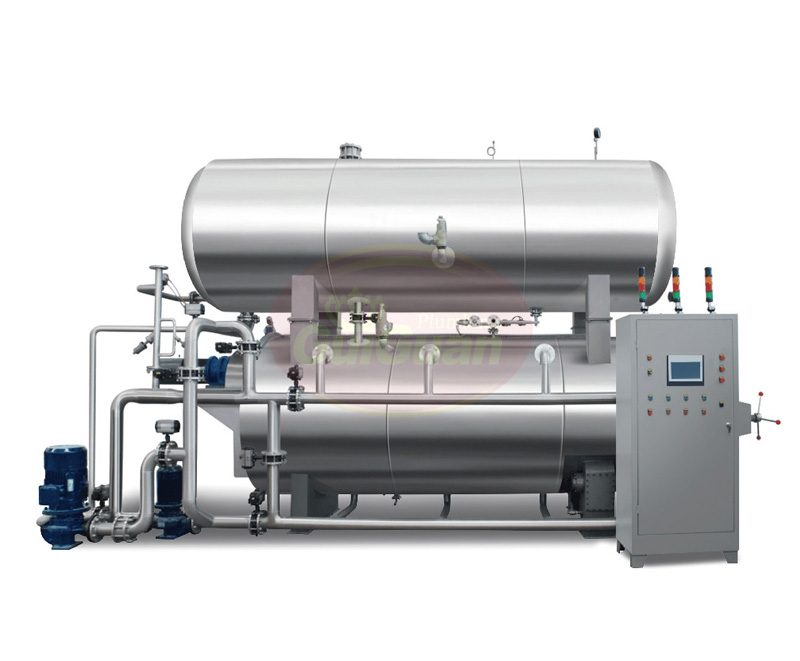 蒸汽、水浴式旋轉(zhuǎn)殺菌鍋